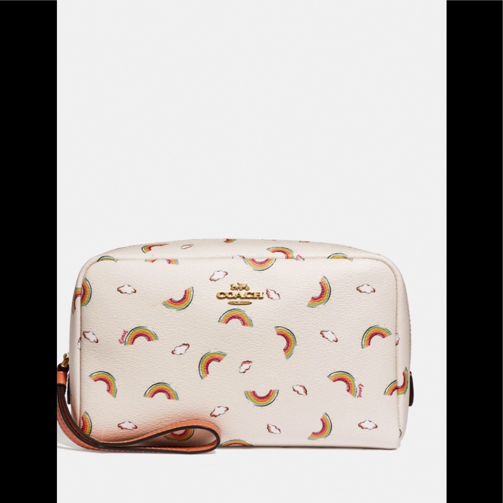 COACH SET - COSMETIC BAG +IPhoneX Phone CASE